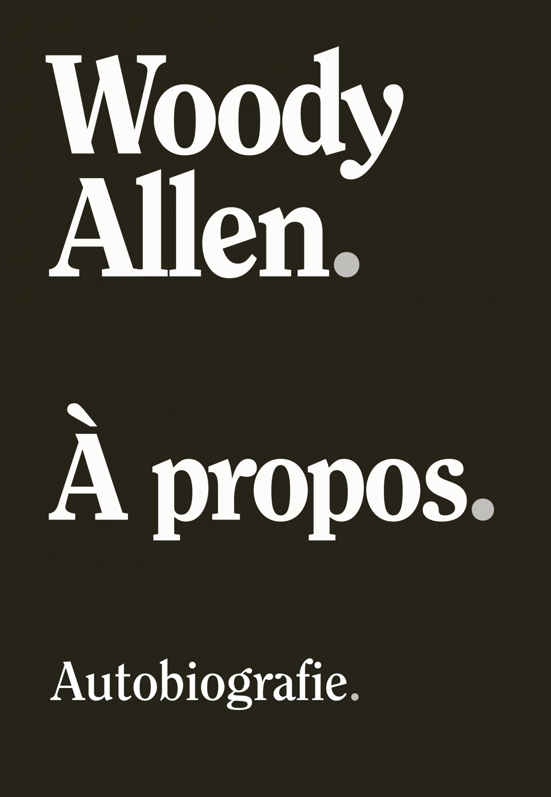 Woody Allen - A propos@1.indd