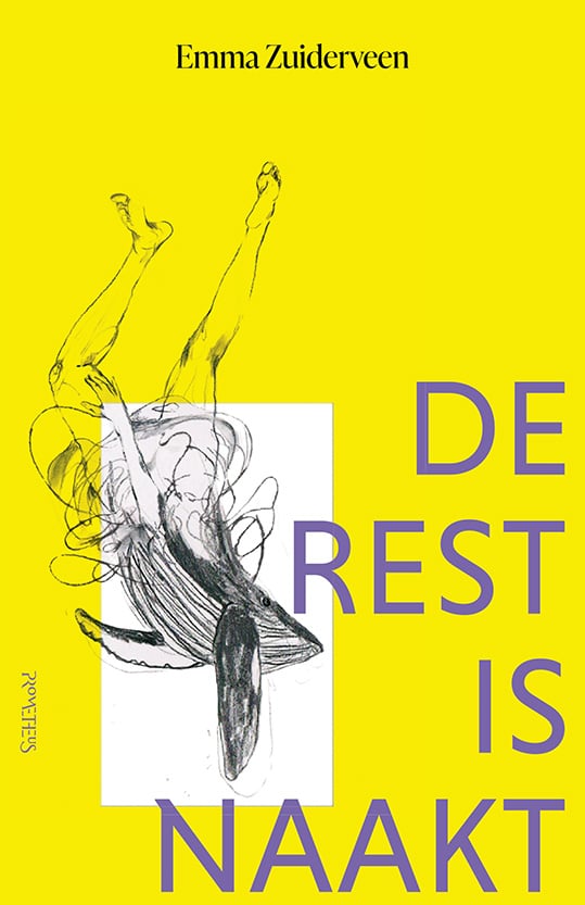Emma Zuiderveen te gast bij Een uur cultuur voor haar debuutroman ‘De rest is naakt’.