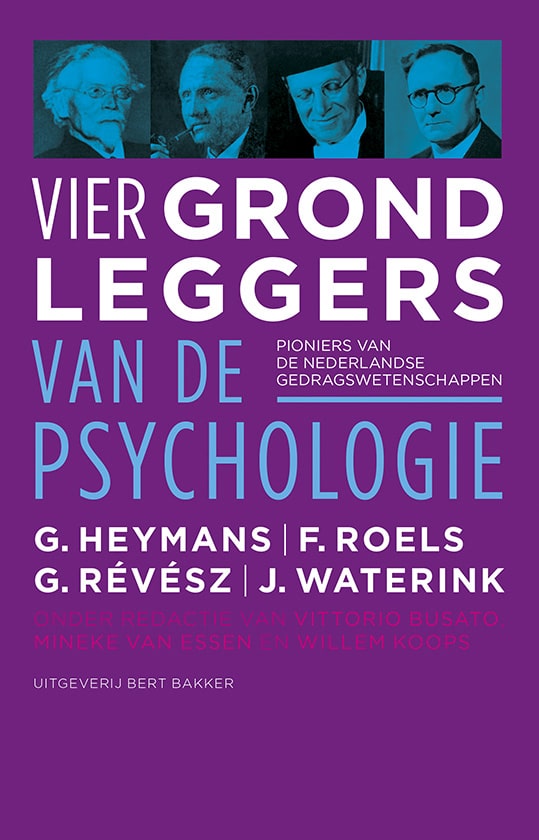 Vier grondleggers van de psychologie