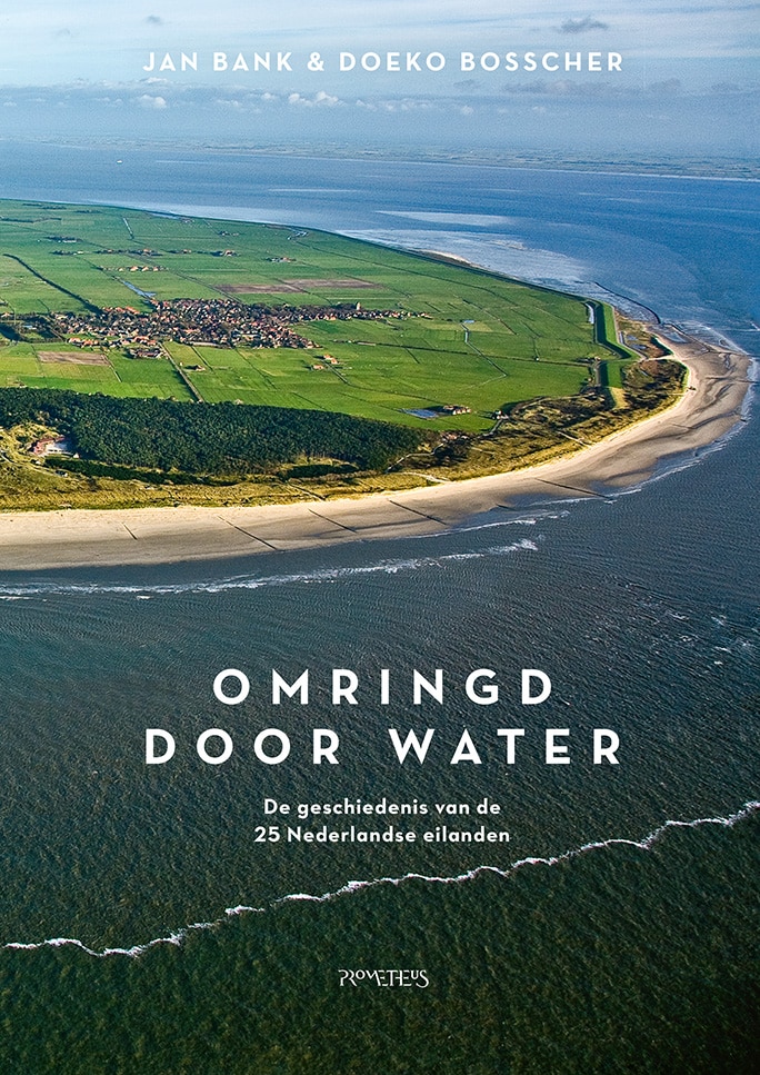 Omringd door water