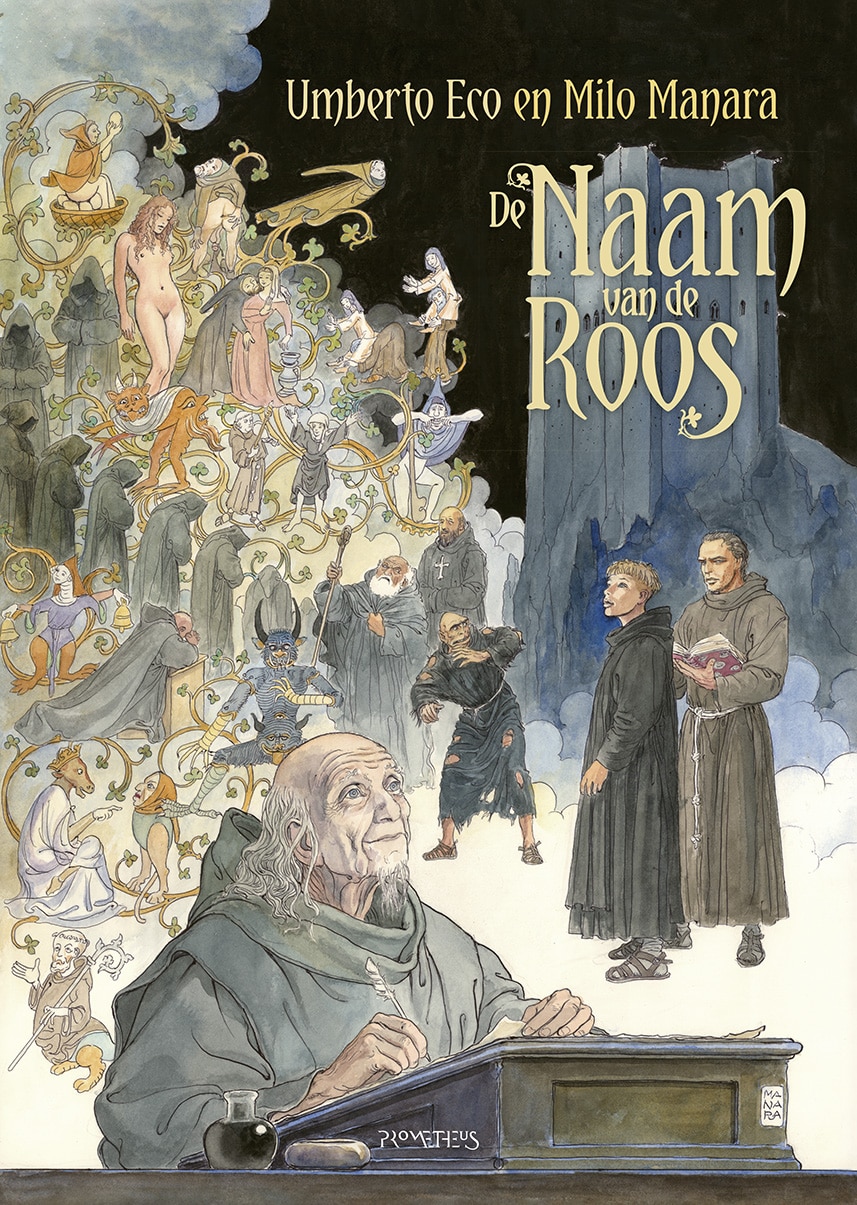 De Naam van de roos graphic novel I