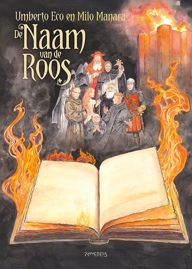 De Naam van de roos graphic novel 2
