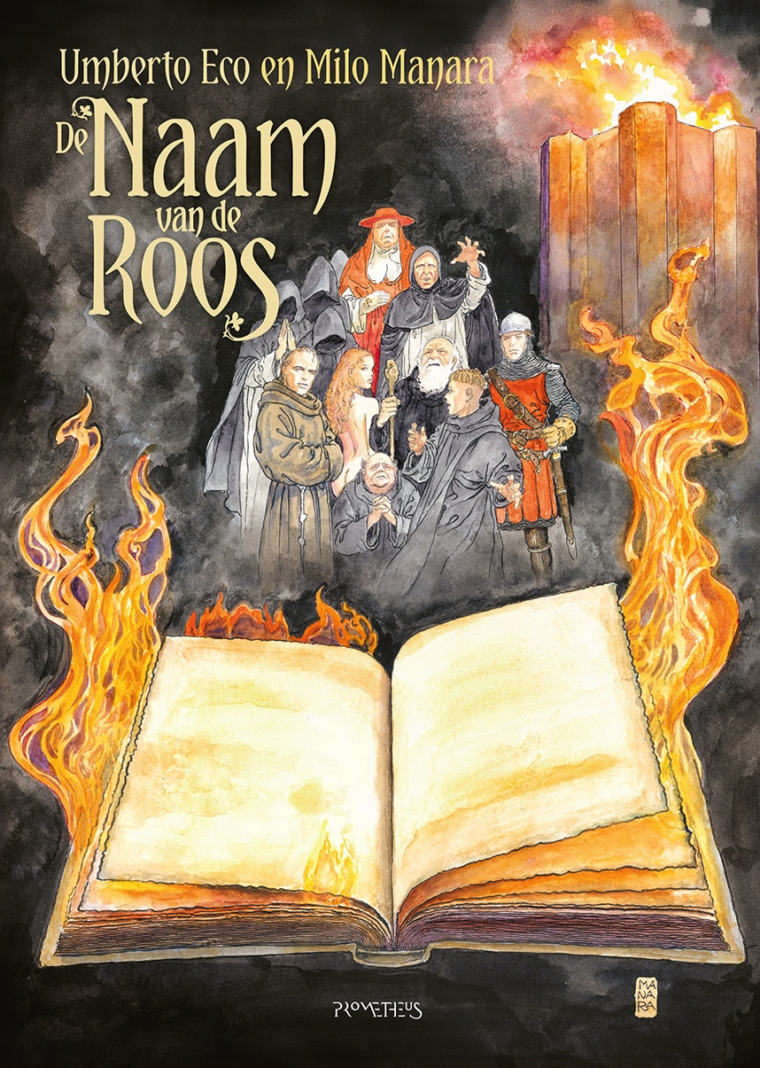 De Naam van de roos graphic novel 2