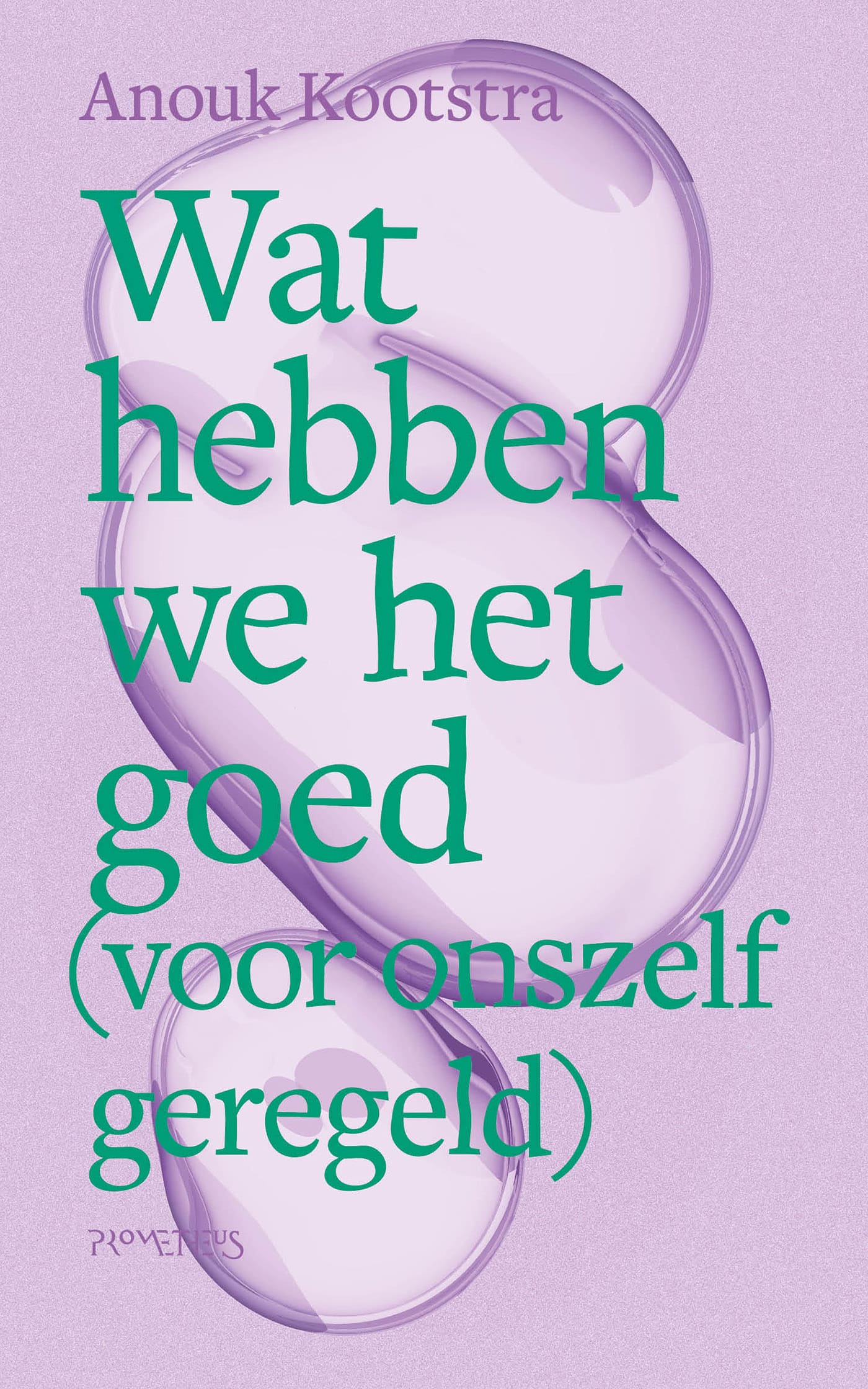 Wat hebben we het goed (voor onszelf geregeld)