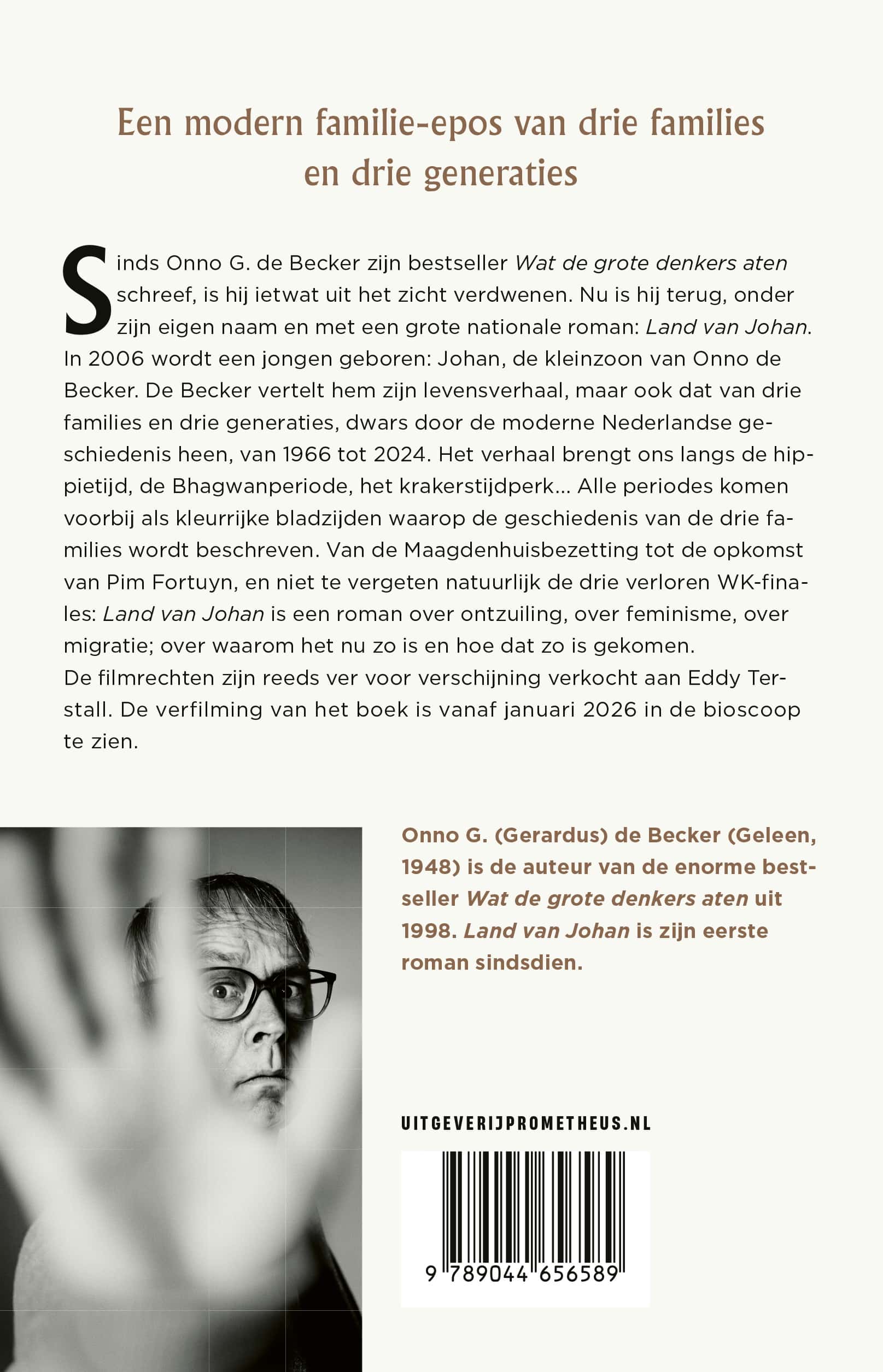 Achterkant: Land van Johan