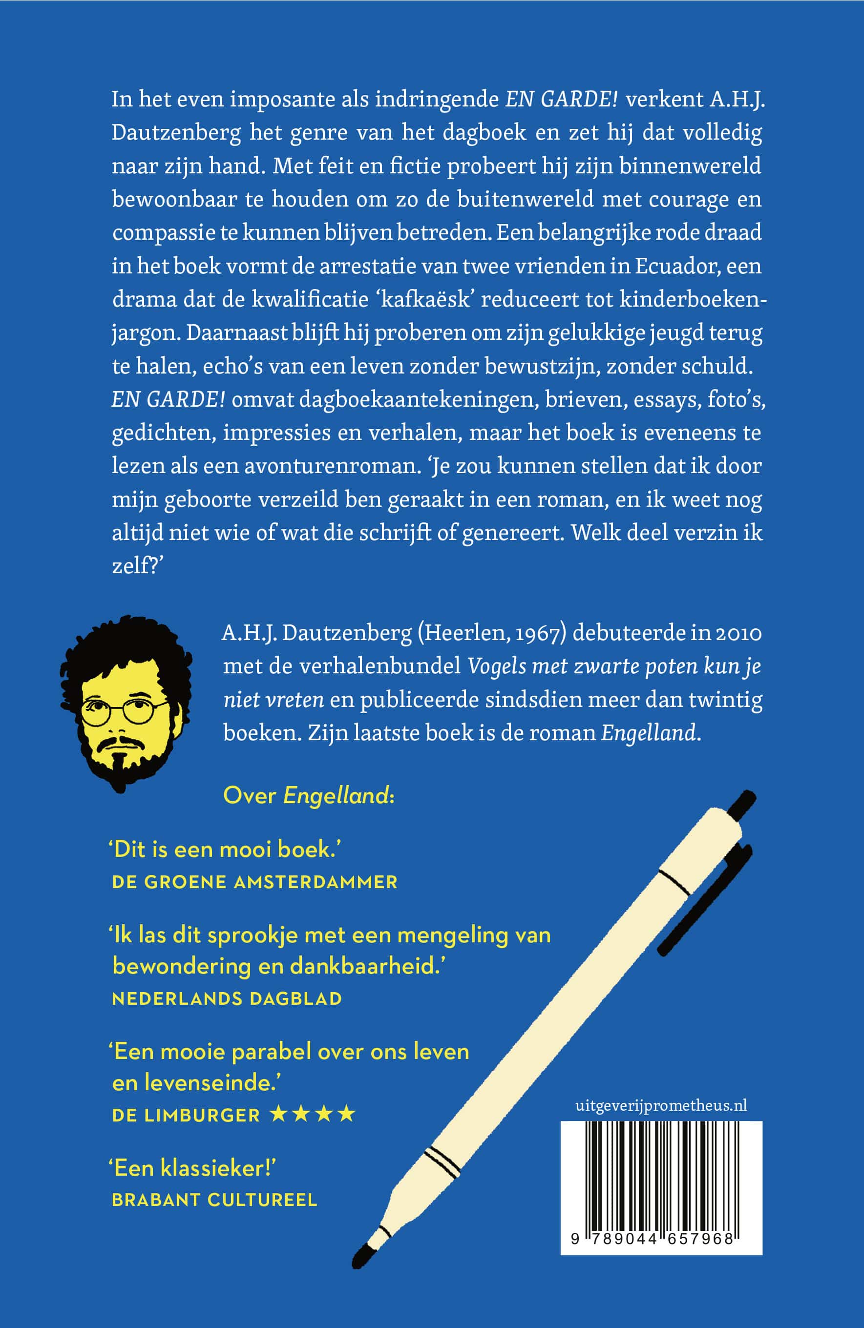 Achterkant: En garde!