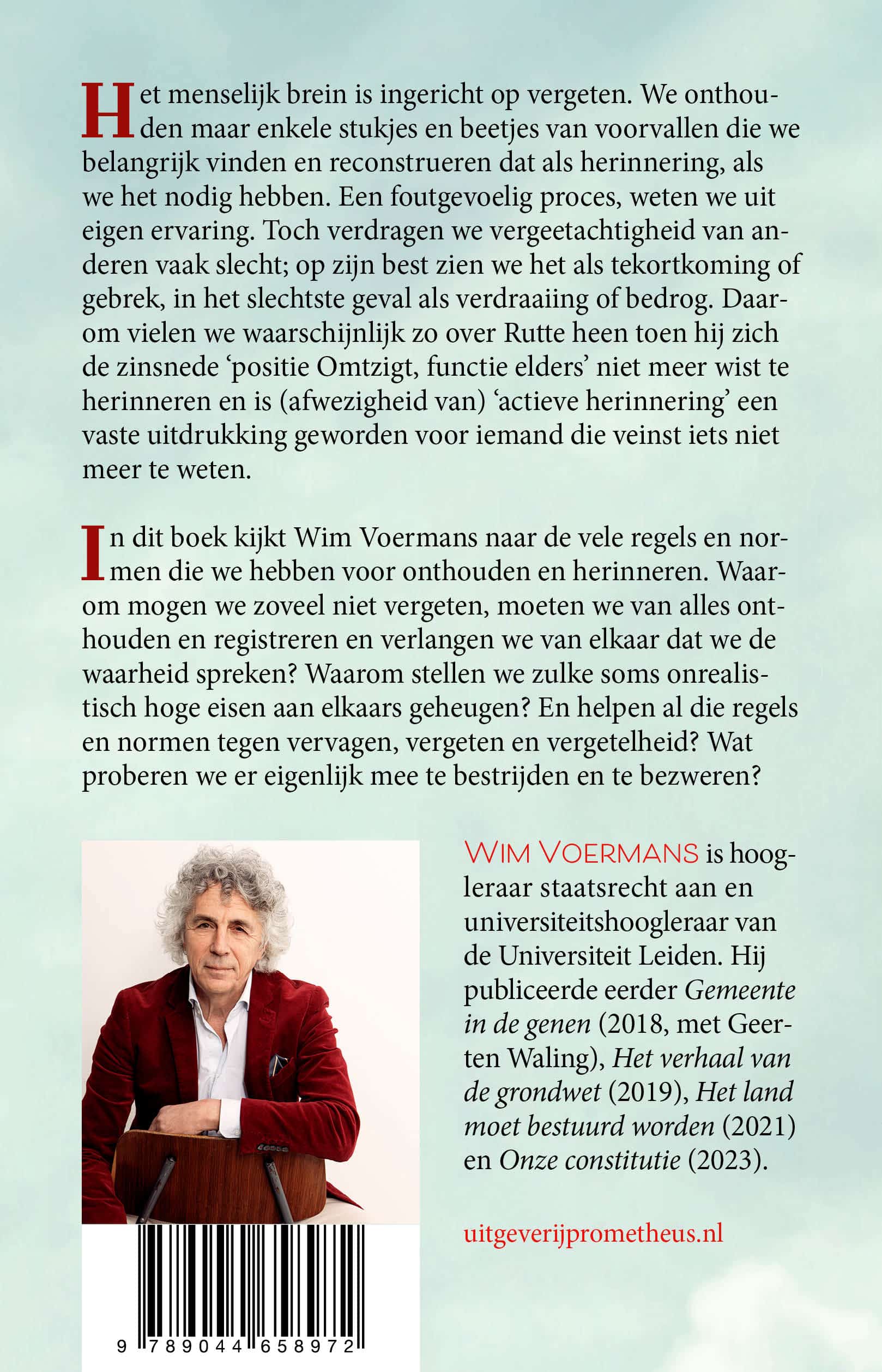 Achterkant: Actieve herinnering