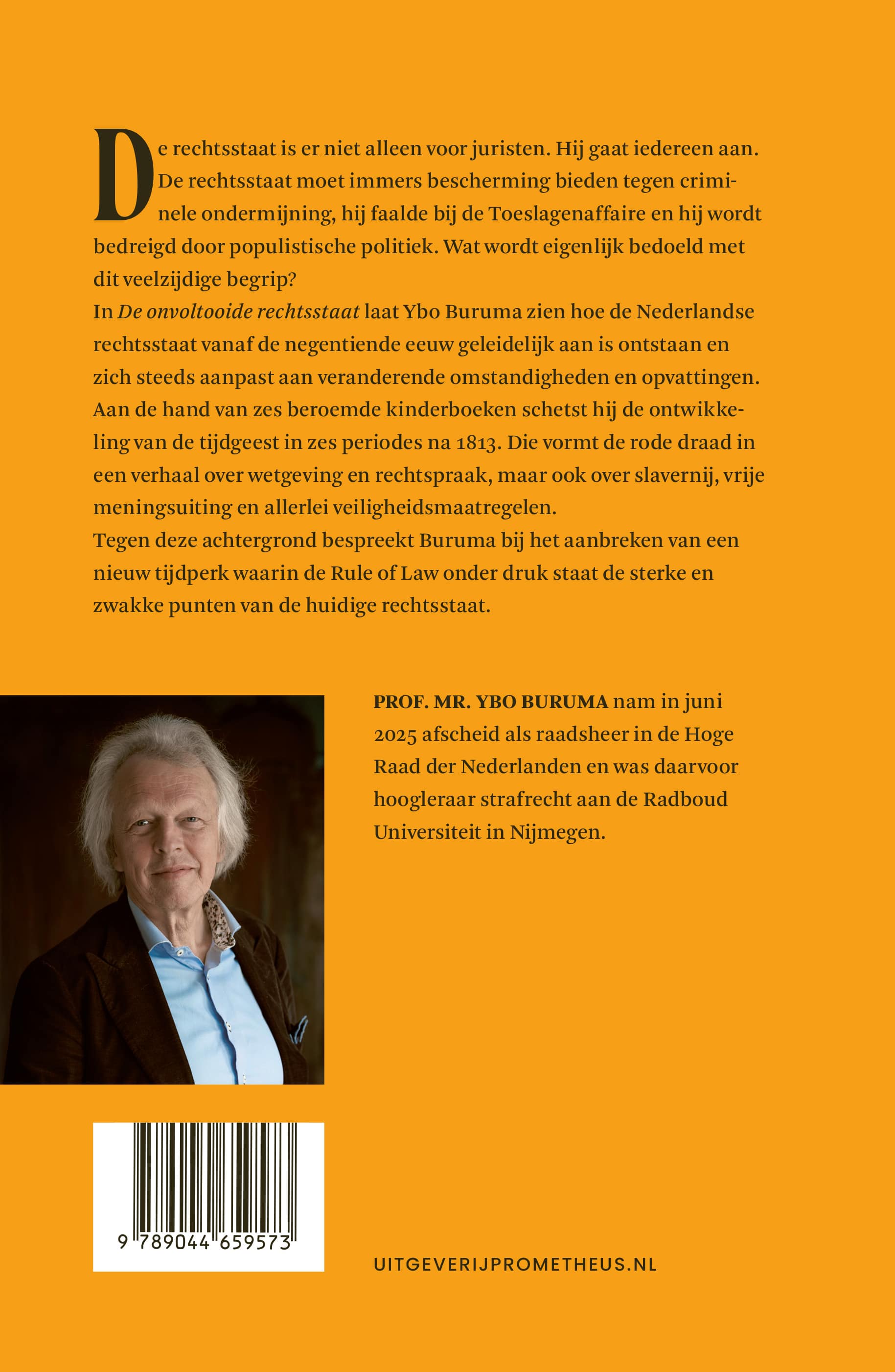 Achterkant: De Onvoltooide rechtsstaat