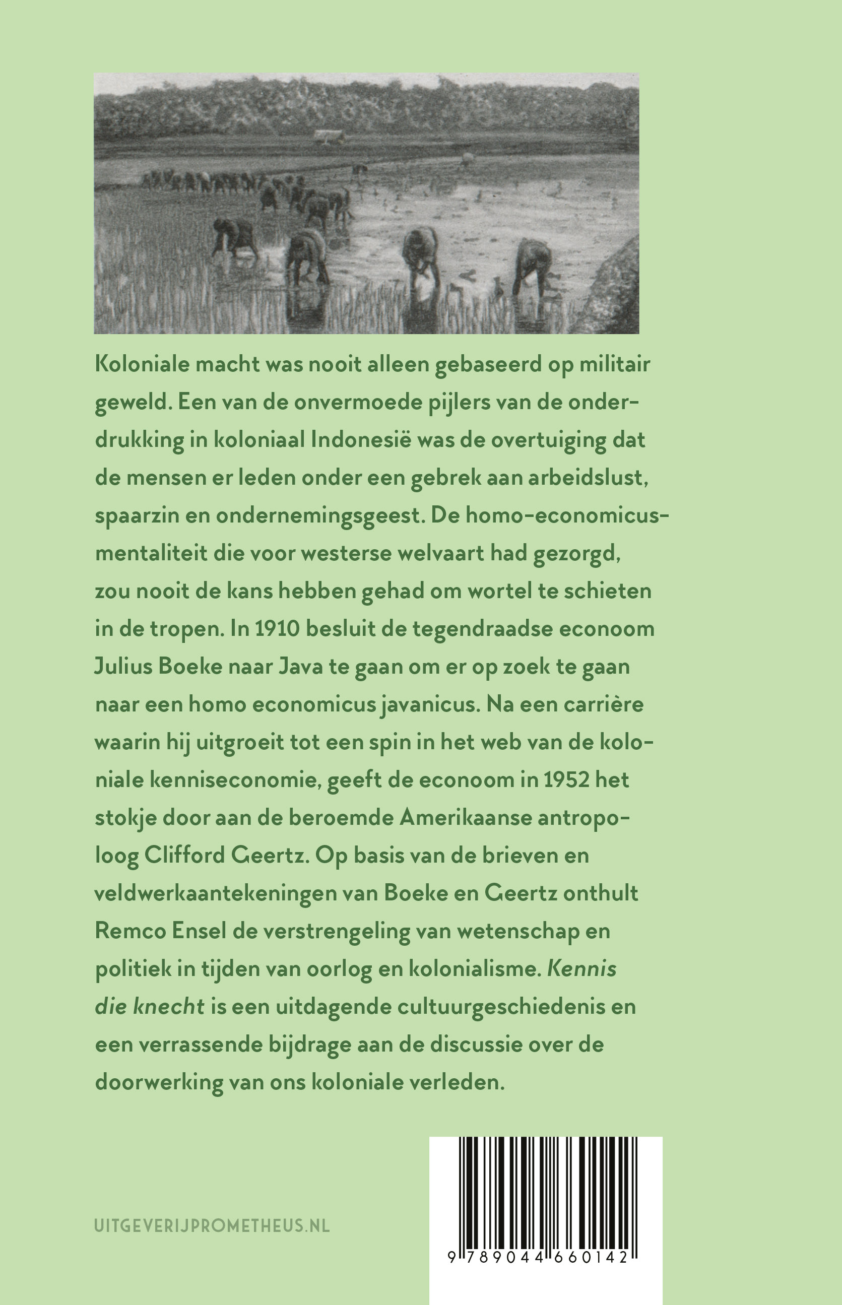 Achterkant: Kennis die knecht