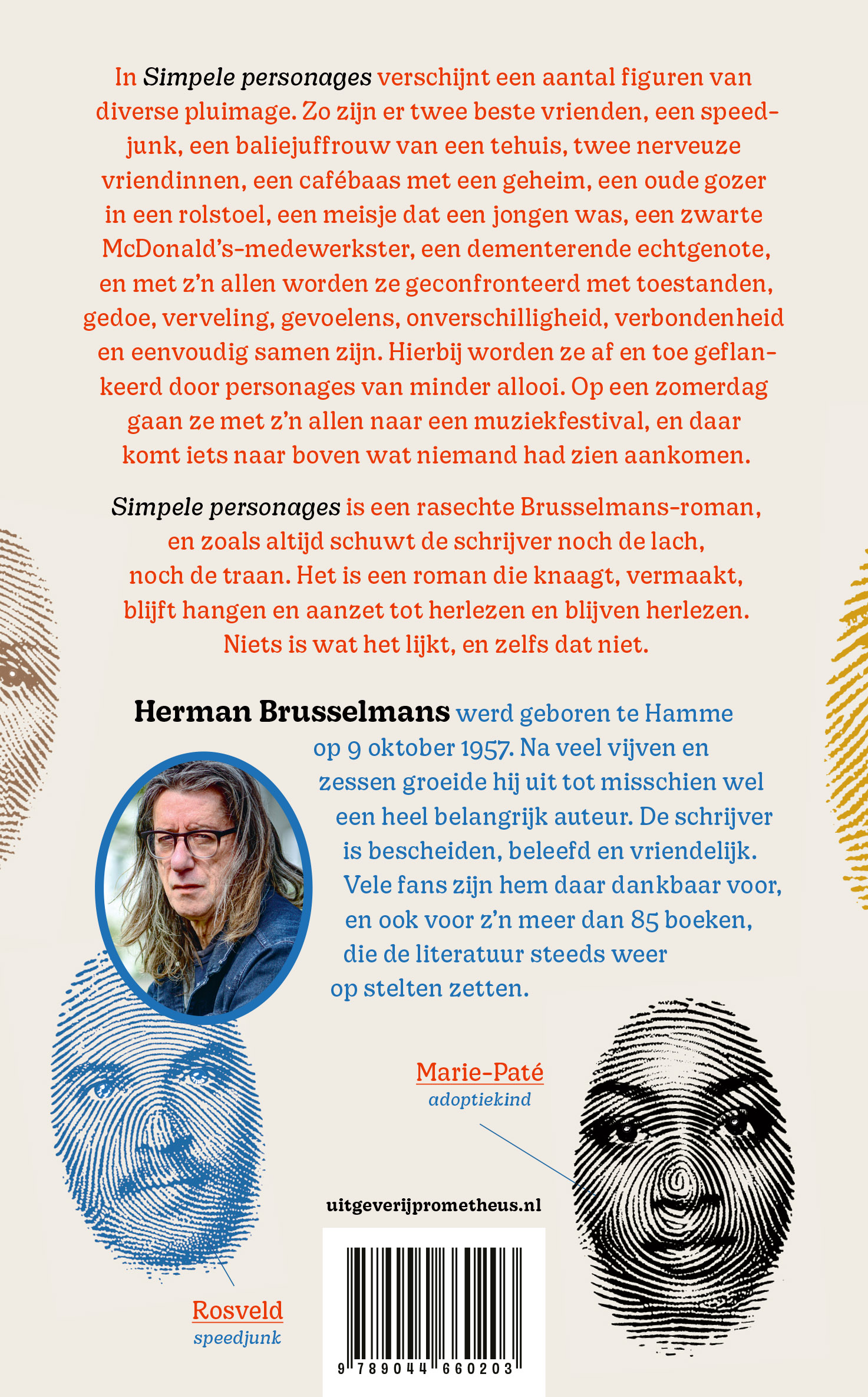 Achterkant: Simpele personages